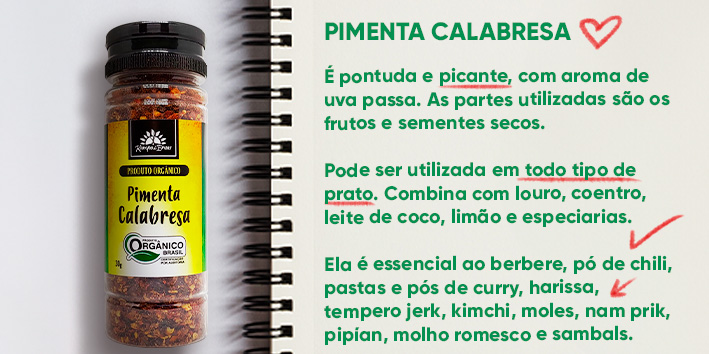 Sabores e saberes - Pimenta Calabresa 2